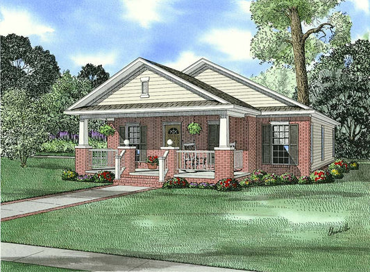 House Plan 1085 Victoria, Affordable House Plan