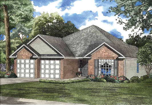 House Plan 580 Spruce Street, Traditional House Plan - Nelson Design Group