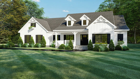 House Plan 5194 Woodridge Place, Farmhouse House Plan