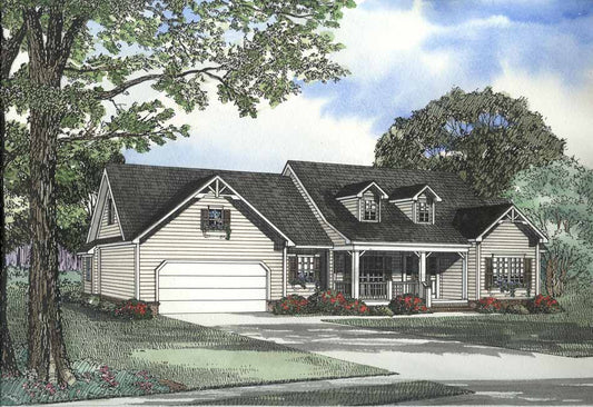 House Plan 566 Thomas Road, Traditional House Plan