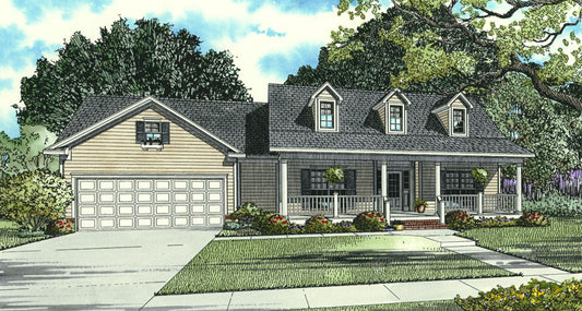 House Plan 170 Thomas Road, Farmhouse House Plan