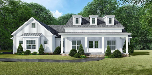 House Plan 5222 Three Winds, Farmhouse House Plan