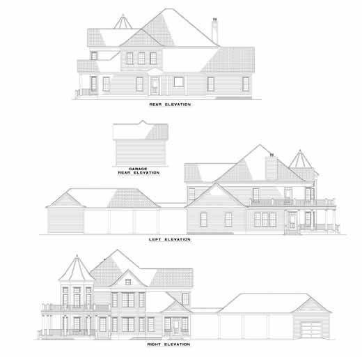House Plan 493 Main Street, European House Plan