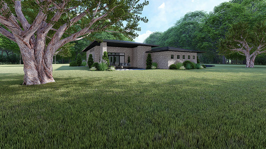 House Plan 1005 Preston Drive, Modern House Plan