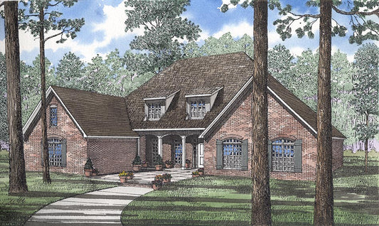 House Plan 236 Dogwood Avenue, Traditional House Plan
