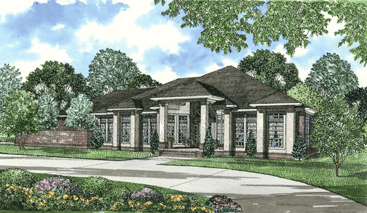 House Plan 1153 Meridian Cove, Modern House Plan