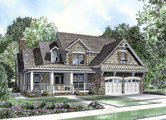 House Plan 1108 Ambrose Boulevard, Heritage House Plan