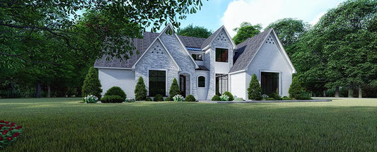 House Plan 1040 Cascade Drive, Modern House Plan