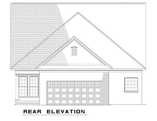 House Plan 934 Park Street, Midtown Village House Plan
