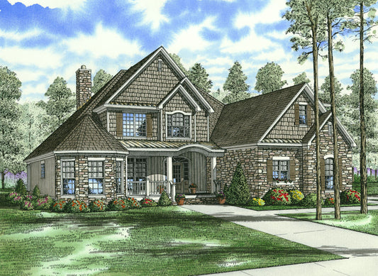House Plan 957 Anna Lane, Heritage House Plan