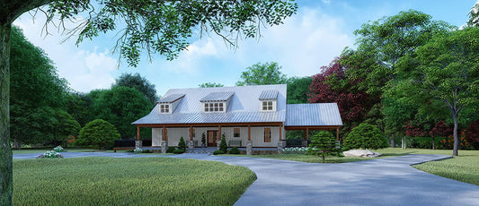 House Plan 5051 Blue Ridge Overlook, Farmhouse House Plan