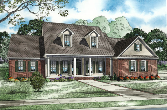 House Plan 209 Olive Street, Farmhouse House Plan