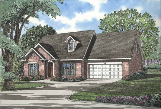 House Plan 349 Walnut Lane, Traditional House Plan