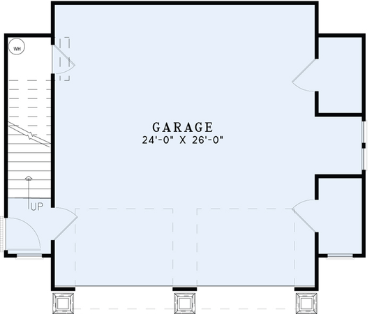 Garage Plan 1485 Apartment over Garage Plan, Garage & Pool House Plan