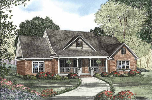 House Plan 1116B Olive Street, Traditional House Plan