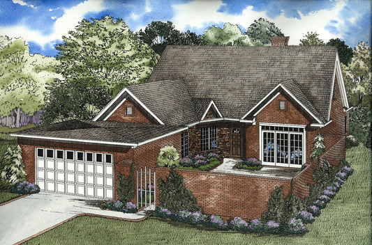House Plan 123 Canal Pointe, Traditional House Plan