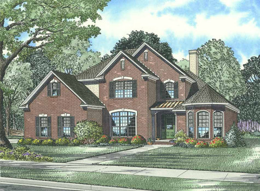 House Plan 1125 Cherry Street, Luxury House Plan