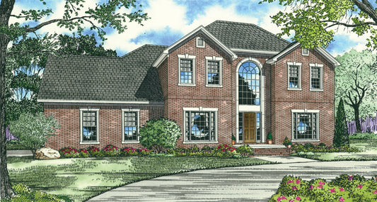 House Plan 125 Cherry Street, Traditional House Plan