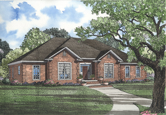 House Plan 152 Richmond Drive, Traditional House Plan