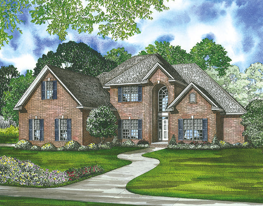 House Plan 161 Dogwood Lane, Luxury House Plan