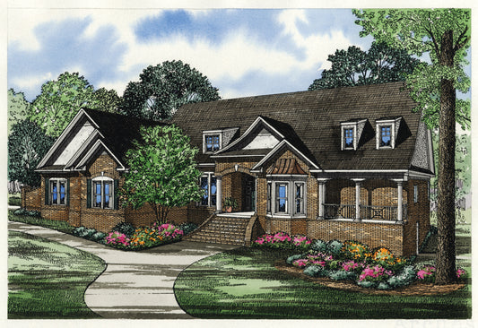 House Plan 214 Dogwood Avenue, Traditional House Plan