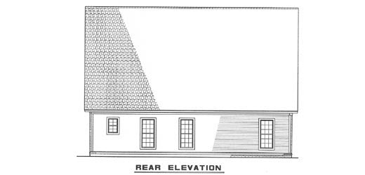 House Plan 252 Maple Street, Traditional House Plan