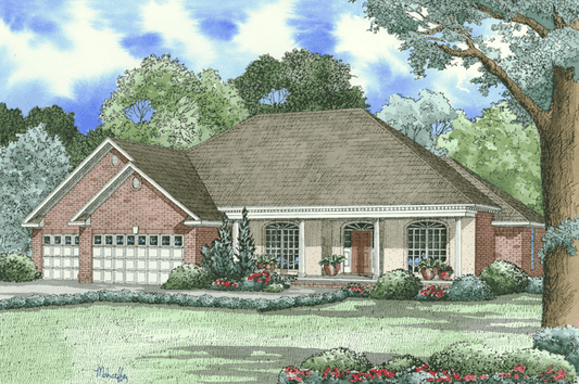 House Plan 261 Popular Avenue, Country House Plan