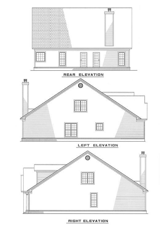 House Plan 319 Maple Street, Traditional House Plan