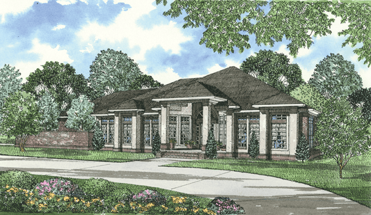House Plan 334 Poplar Avenue, Modern House Plan