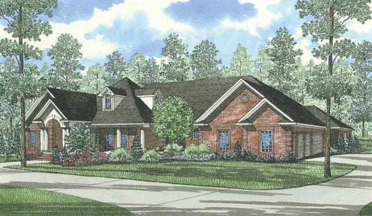 House Plan 341 Dogwood Avenue, Traditional House Plan