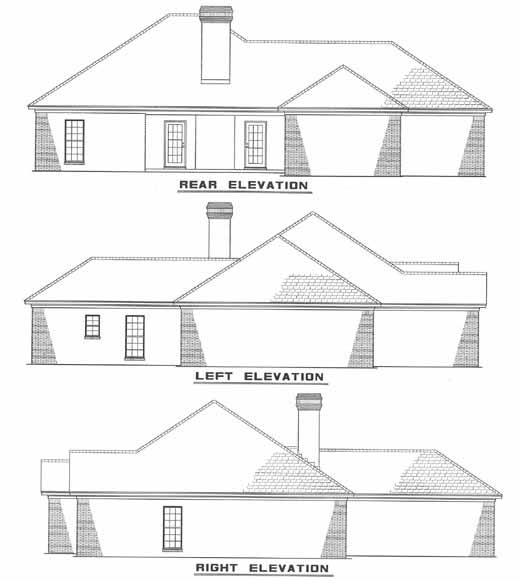 House Plan 364 Cambridge Court, Traditional House Plan