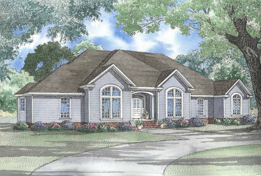 House Plan 372B Richmond Cove, Traditional House Plan