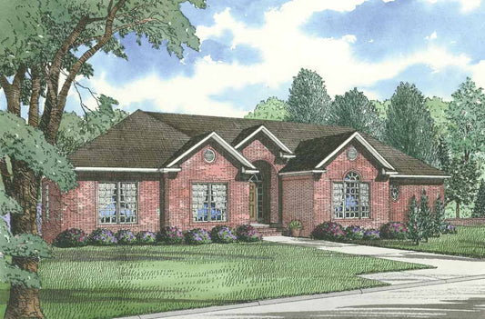 House Plan 388 Madison Avenue, French Traditional House Plan