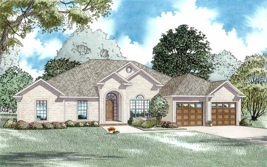 House Plan 392B Country Club Drive, Traditional House Plan