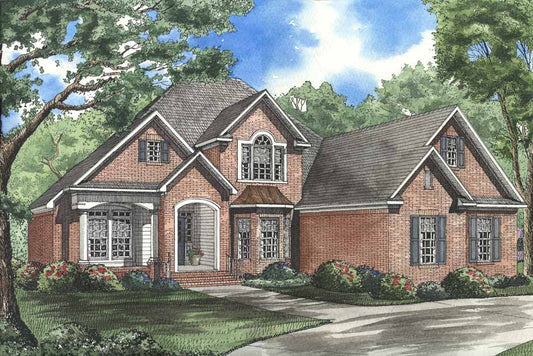 House Plan 434 Dogwood Avenue, French Traditional House Plan