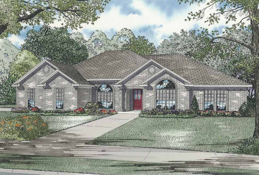 House Plan 467 Kensington Cove, French Traditional House Plan