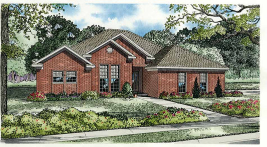 House Plan 468 Madison Drive, Traditional House Plan