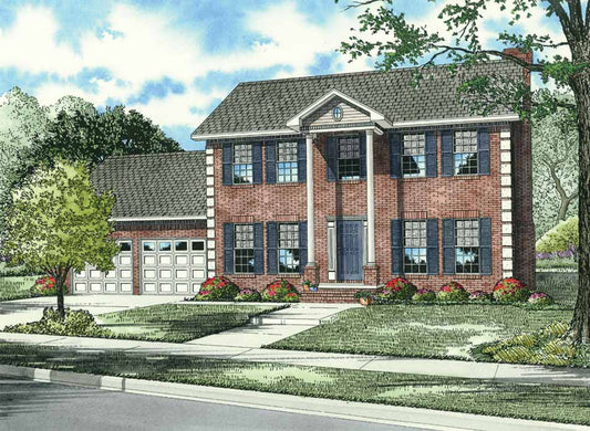 House Plan 469 Wingate Circle, Classic House Plan