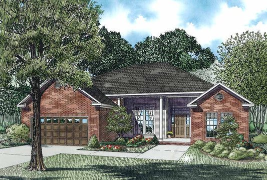House Plan 496 Quail Drive, Traditional House Plan
