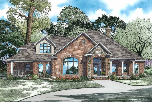 House Plan 501 Brittany Lane, Traditional House Plan