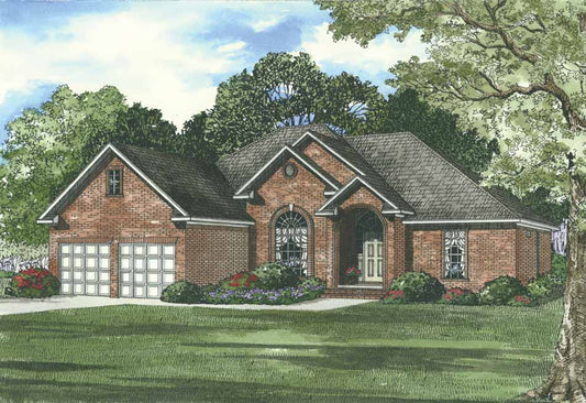House Plan 510 Quail Drive, Traditional House Plan
