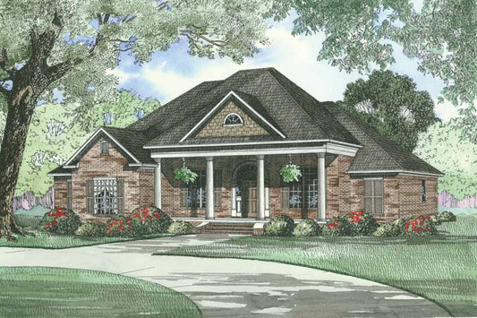 House Plan 539 Madison Drive, Craftsman Bungalow House Plan
