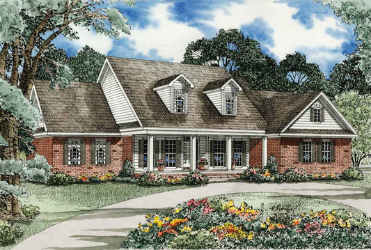 House Plan 540 Brandon Circle, Country Home House Plan