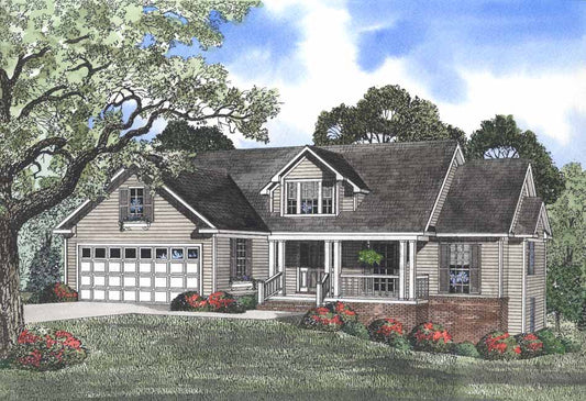 House Plan 565 Thomas Road, Traditional House Plan