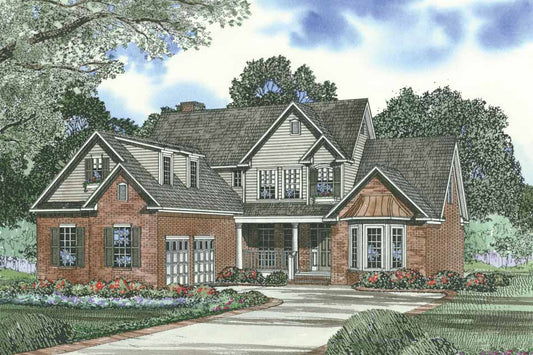 House Plan 572 Brittany Lane, Traditional House Plan