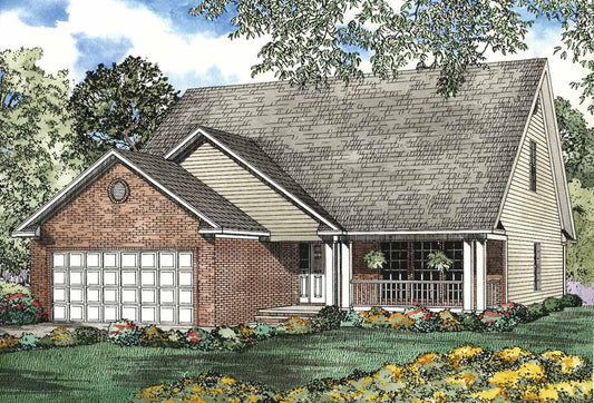 House Plan 576 Spruce Street, Traditional House Plan