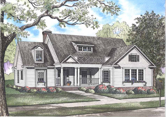 House Plan 585 Laurel Street, Country House Home Plan