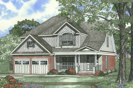 House Plan 604 Cypress Drive, Craftsman Bungalow House Plan