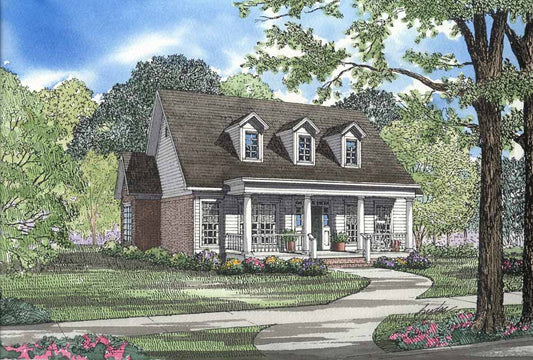 House Plan 613 William Court, Traditional House Plan