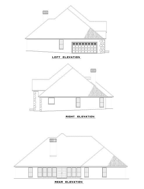 House Plan 616 Cherry Street, Traditional House Plan